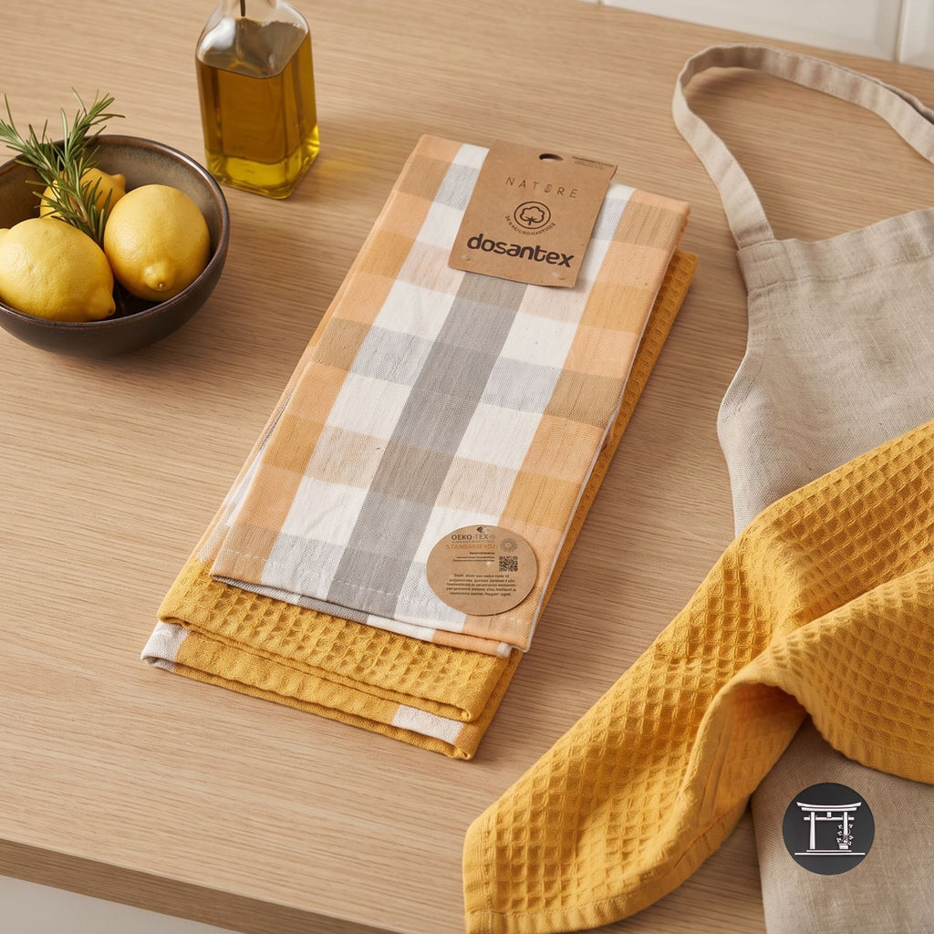 Draps de cuina de cotó / Paños de cocina de algodón