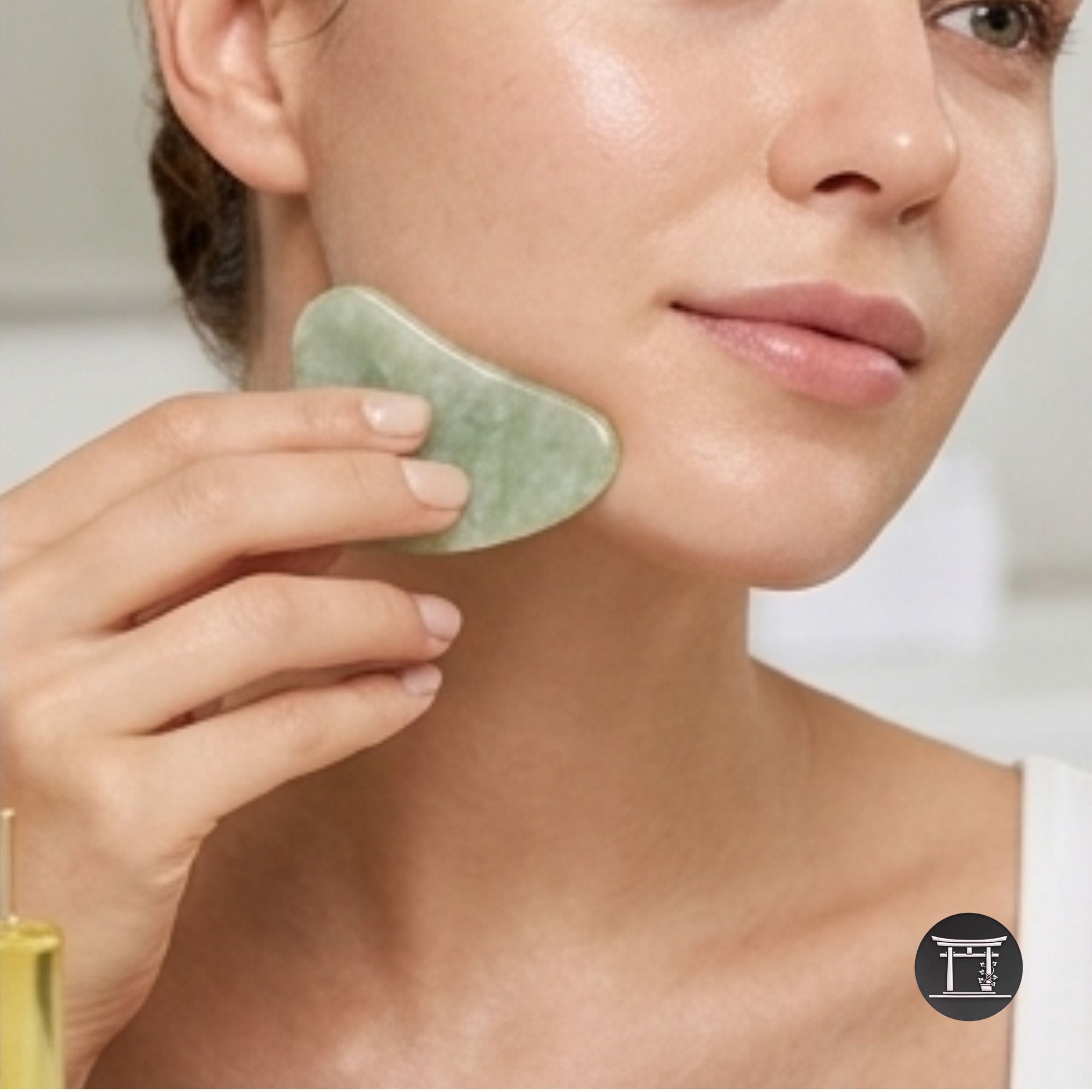 Rodet facial de Jade/ Rodillo facial de Jade